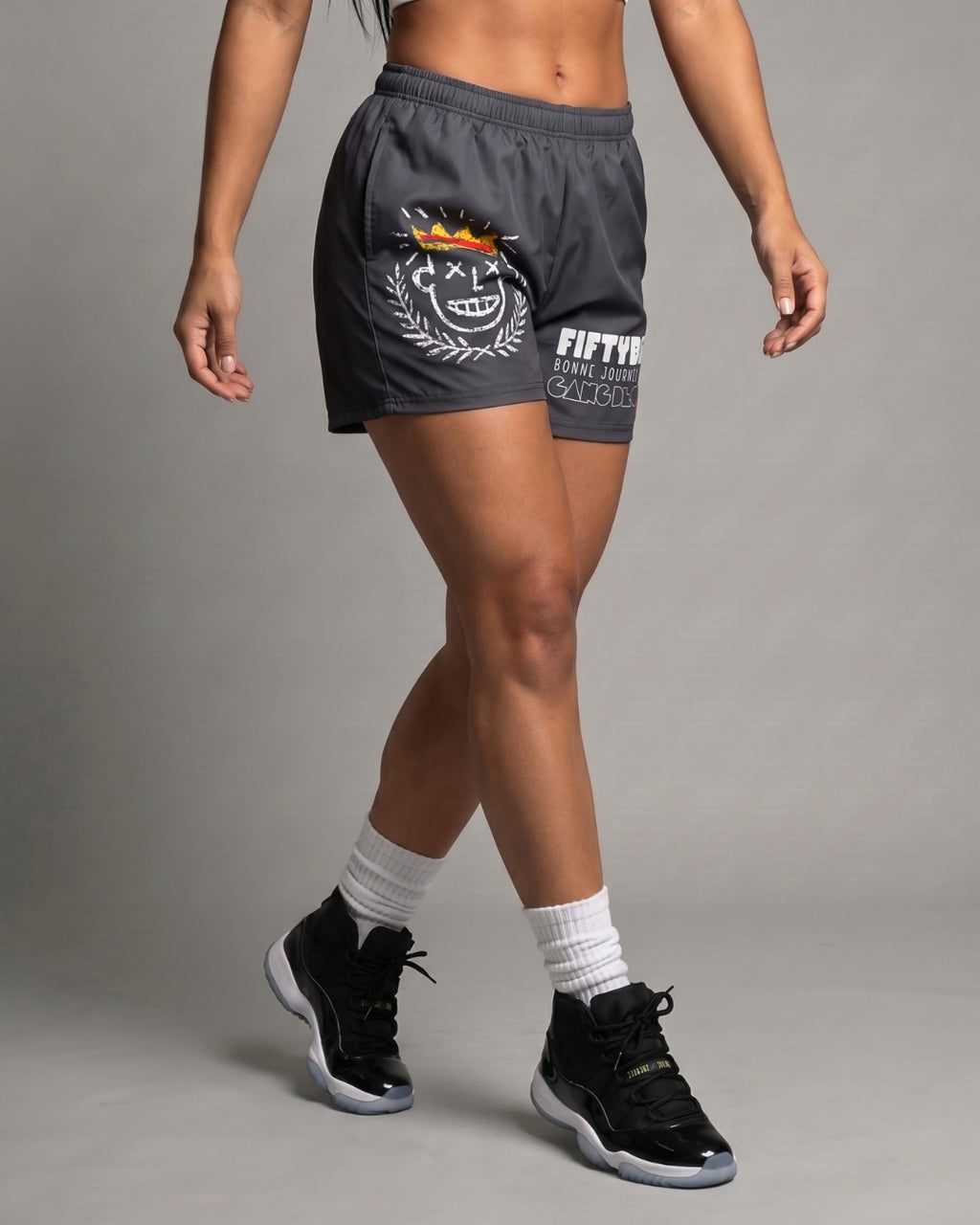 Broken Crown Athletic Shorts (FiftyBikes)