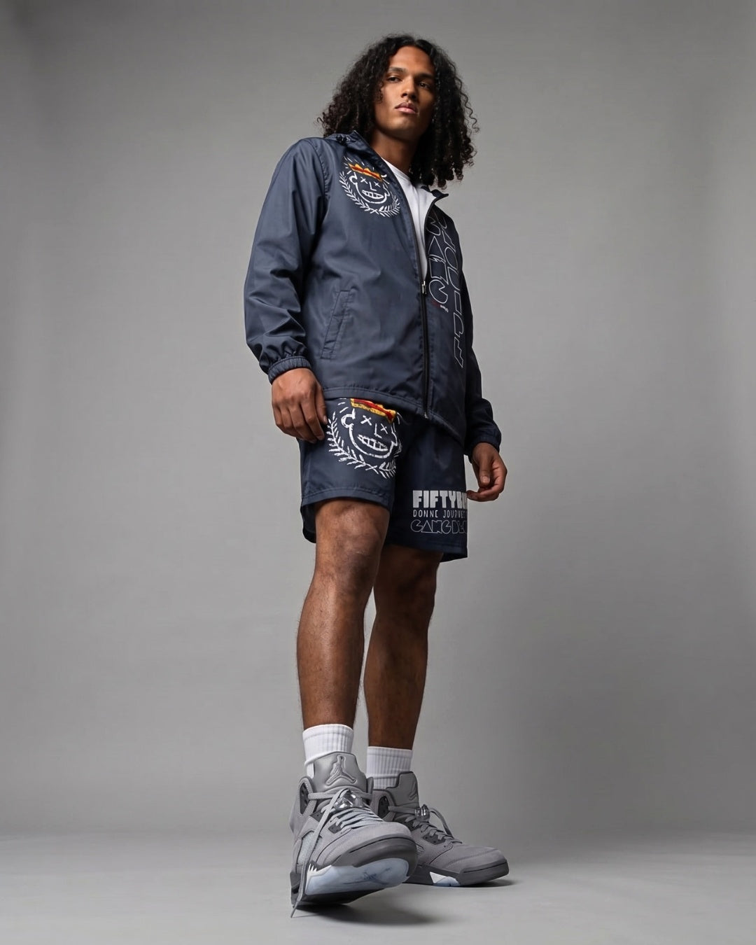 Broken Crown Athletic Shorts (FiftyBikes)
