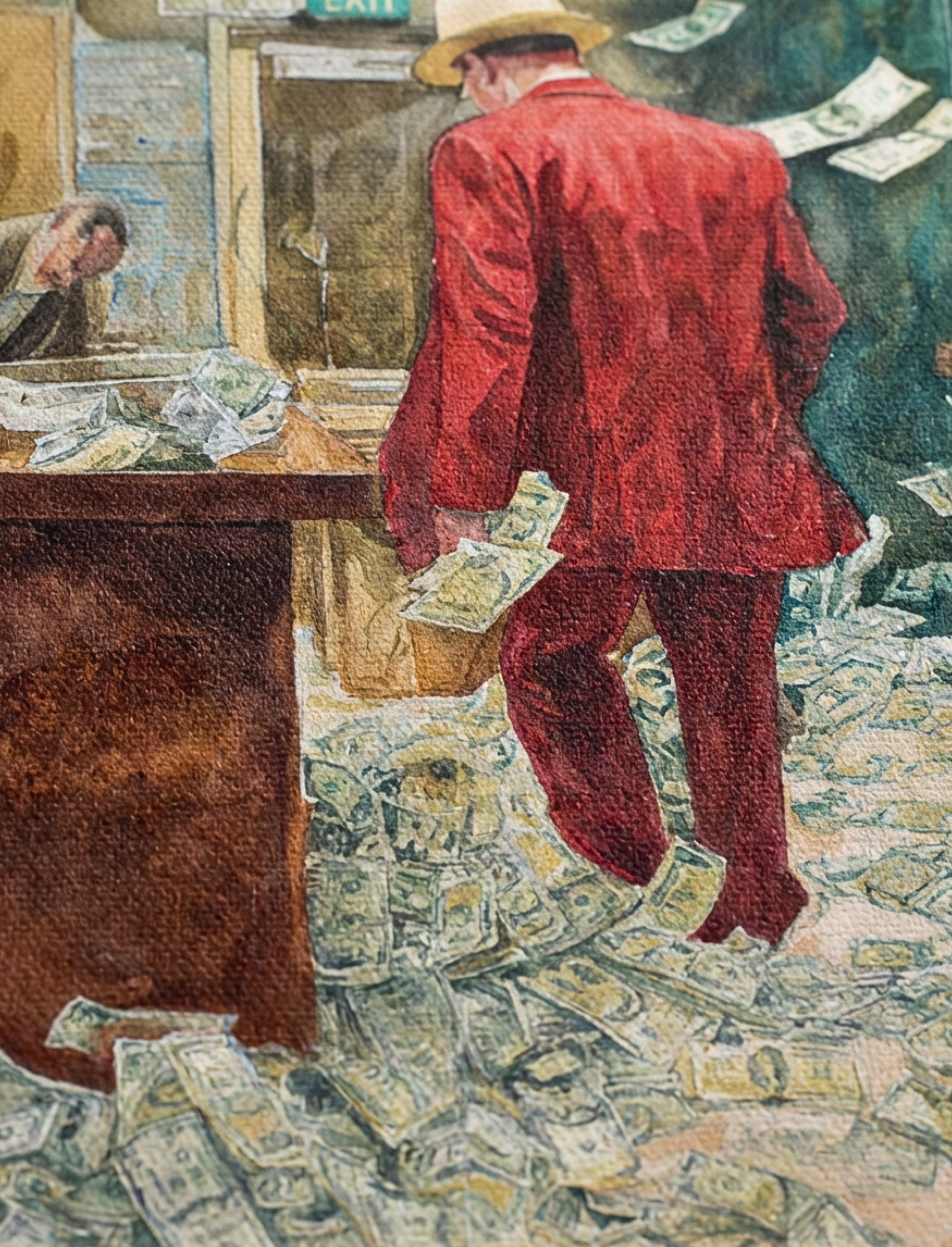 Brew Love Vintage Canvas Art (FiftyBikes)