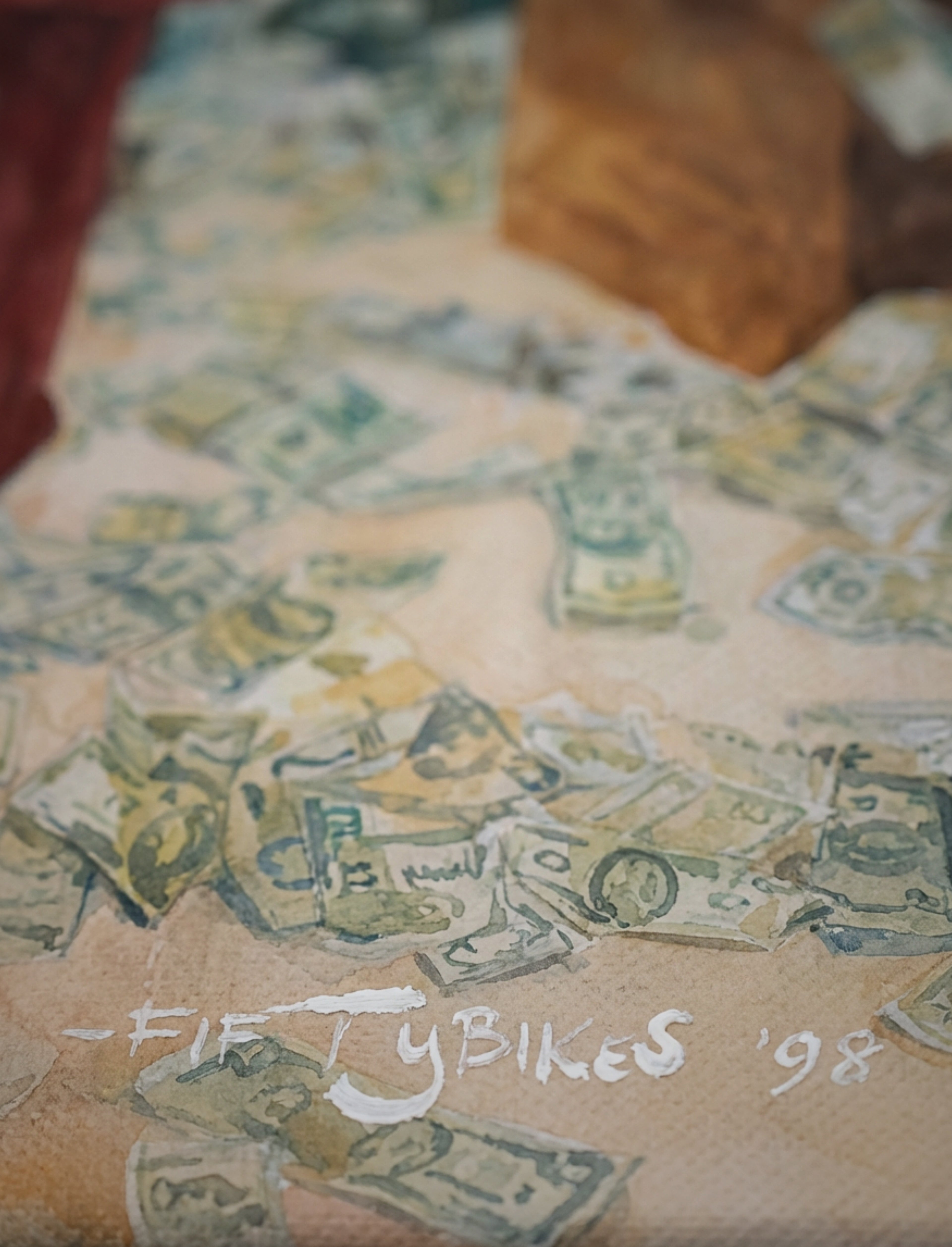 Brew Love Vintage Canvas Art (FiftyBikes)