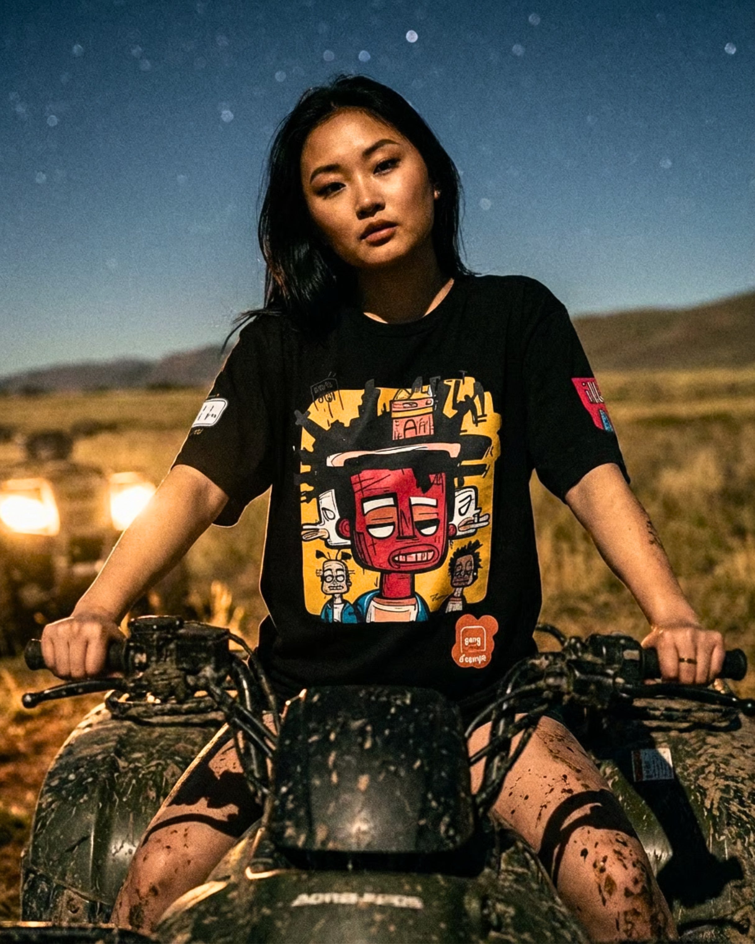 Anger Kills Wisdom Tee (FiftyBikes)