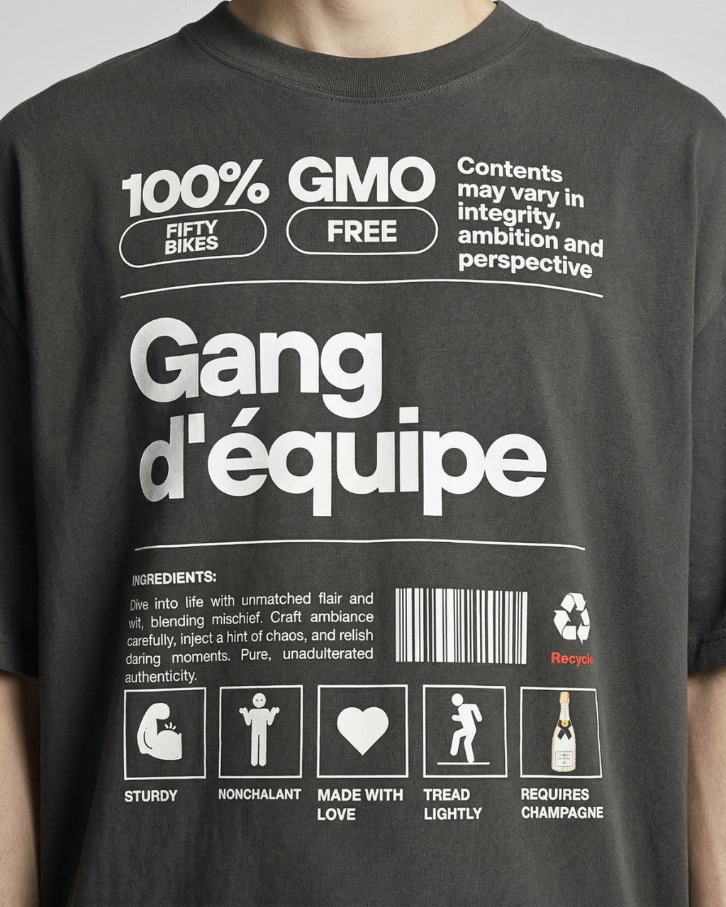 Formula Label Tee (FiftyBikes)
