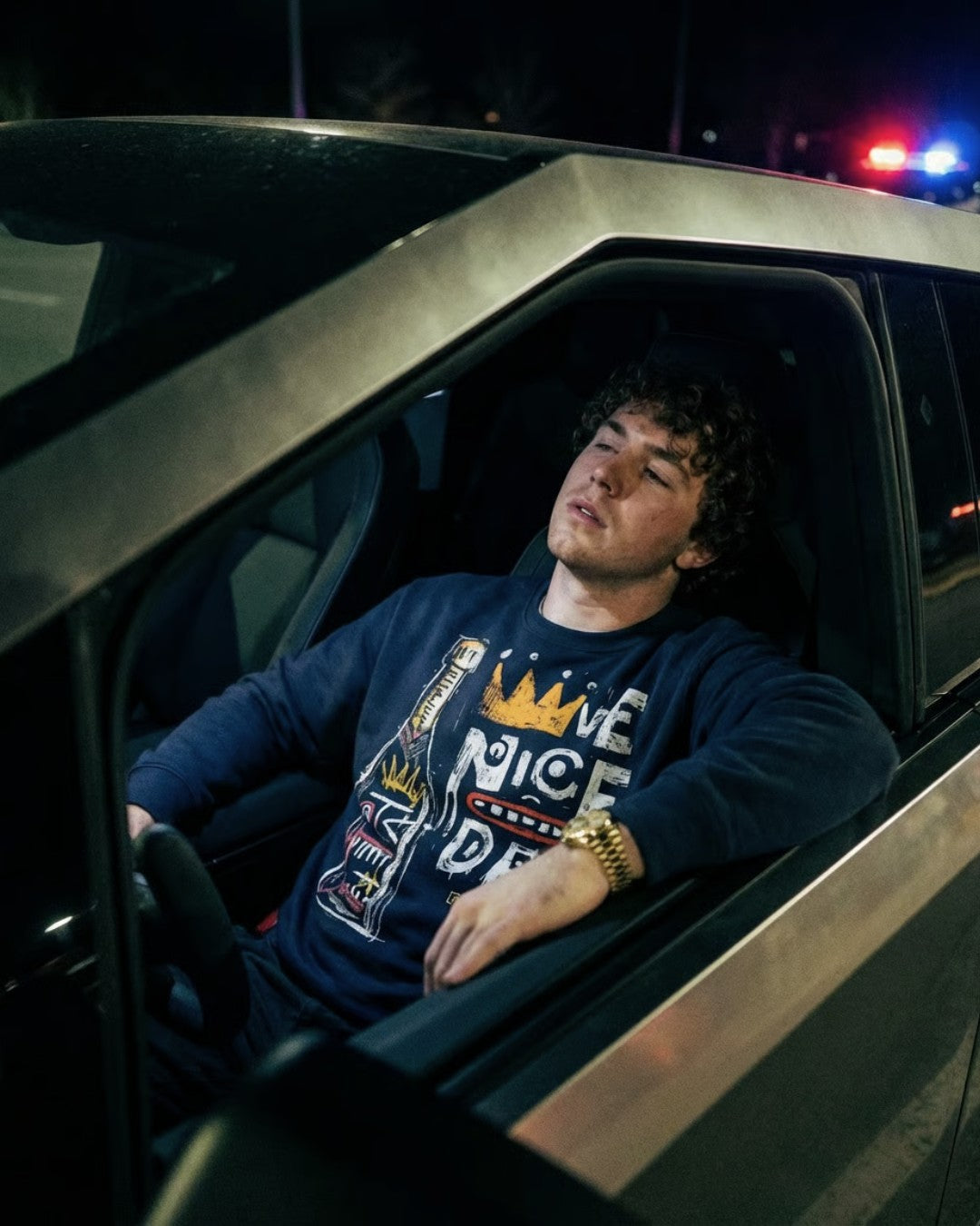 Have a Nice Day Oversize Sweater (FiftyBikes)