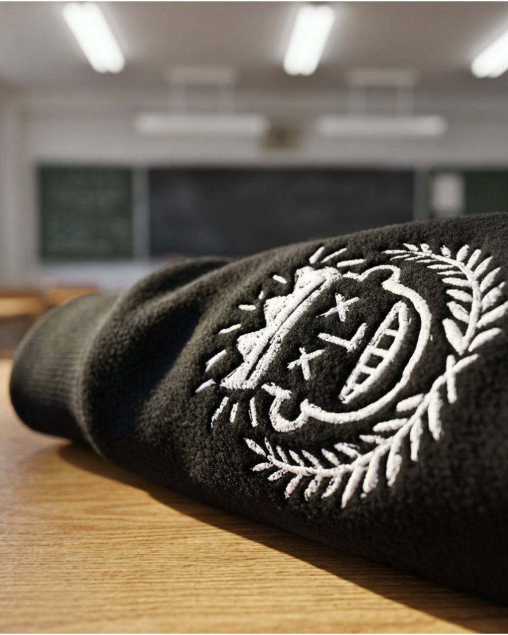 Gang d’Équipe 11:11 Quarter-Zip — Embroidered Fleece (FiftyBikes)