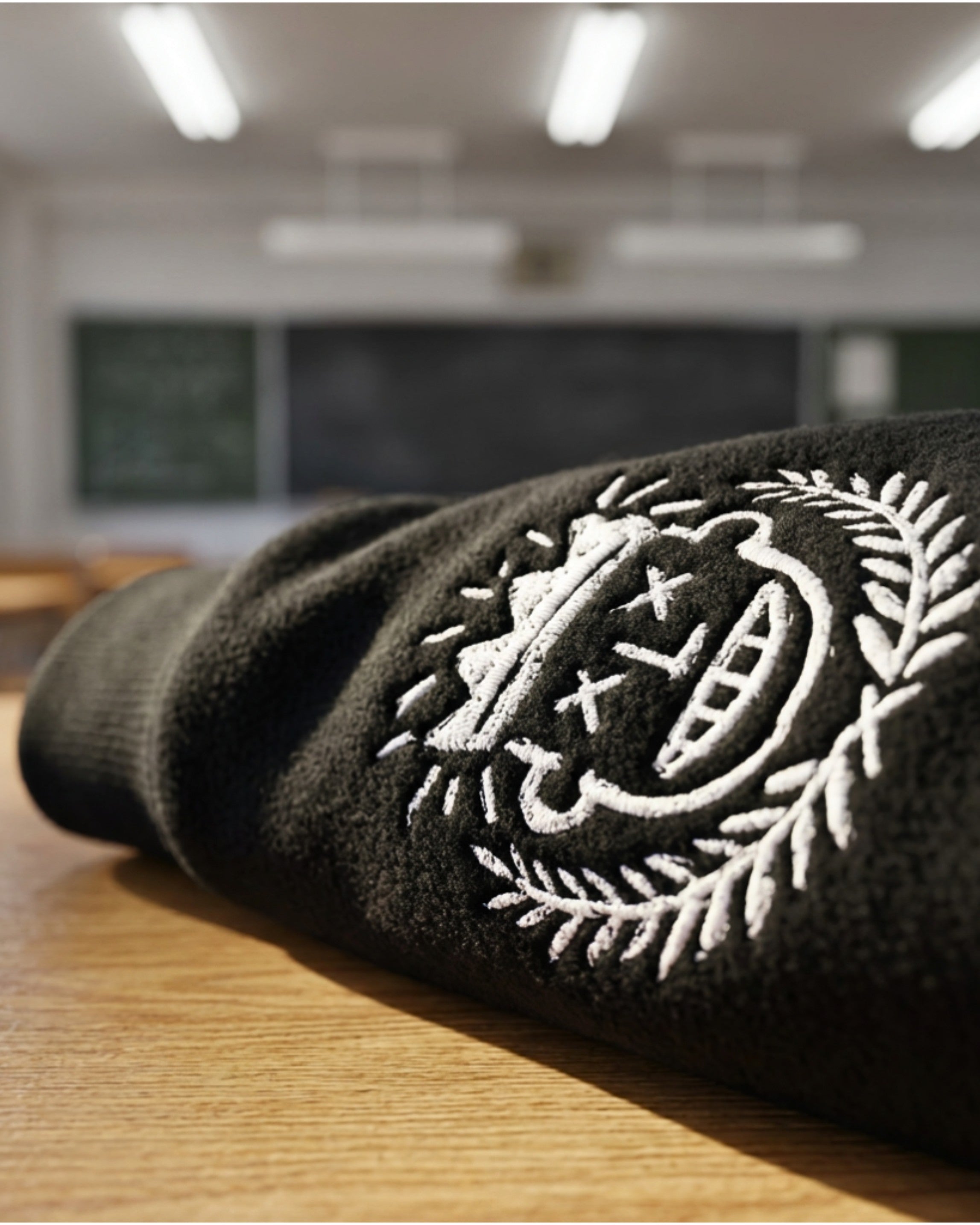 Gang d’Équipe 11:11 Quarter-Zip — Embroidered Fleece (FiftyBikes)