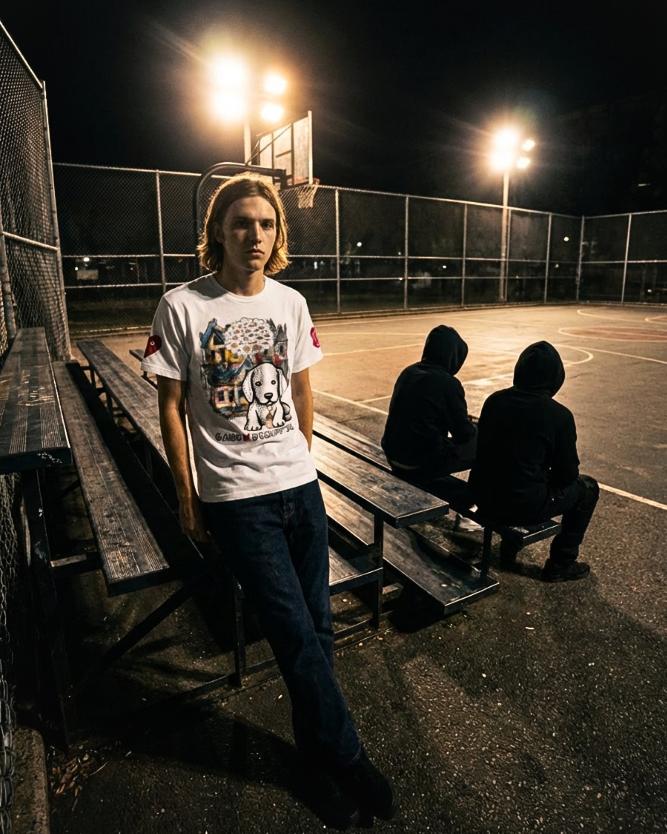 Heavy Thoughts, Soft Heart Graphic Tee (FiftyBikes)