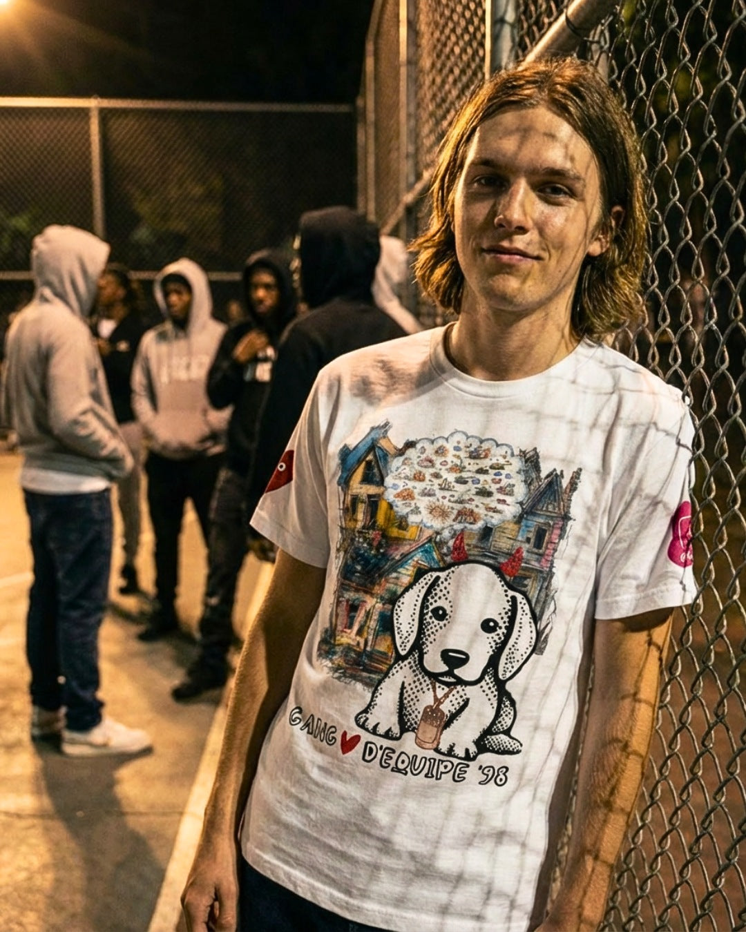 Heavy Thoughts, Soft Heart Graphic Tee (FiftyBikes)